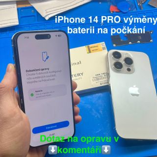 📱🔋 iPhone už sotva dýchá? My mu dáme NOVÝ život! 😄🔧 Výměny baterií na počkání – žádné čekání týden, žádné výmluvy....