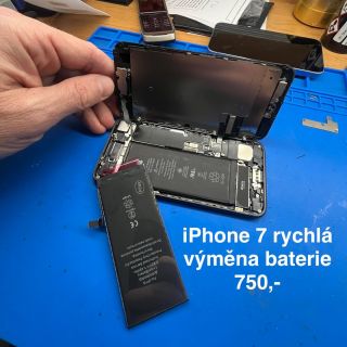 ☀️ Hned po ránu jedna rychlá výměna iPhone 7 dostal novou baterii a může zase fungovat naplno 🔋 ⏱️ Rychle 💰 750 Kč 📍 Most...